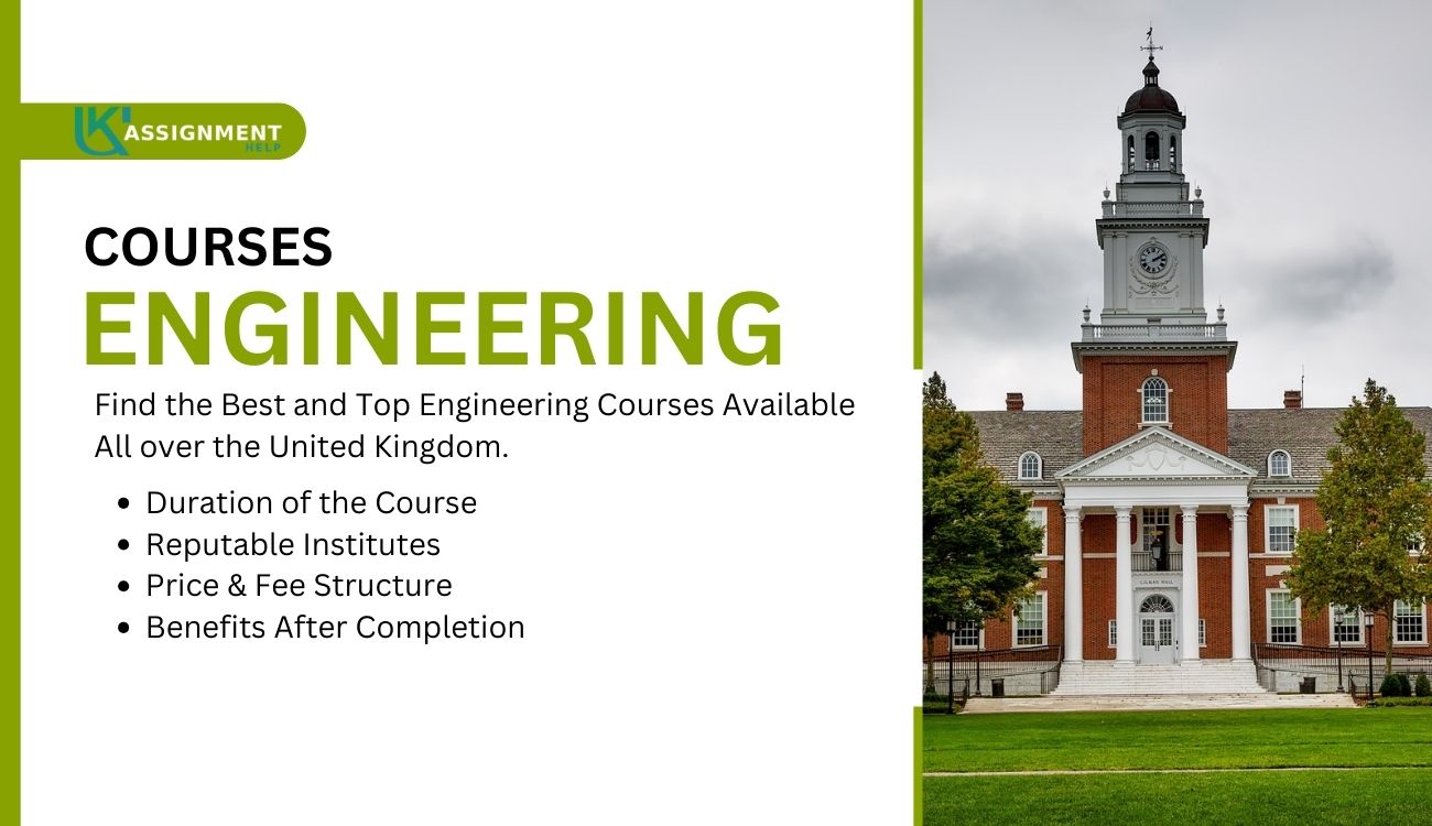 Find out The List of Engineering Courses Make Your Career Shine in UK