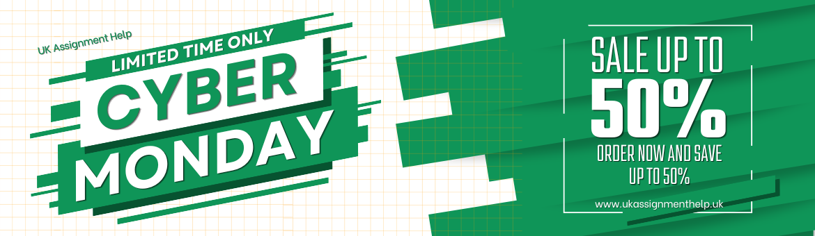 UKassignmenthelp Cyber Monday Offer Banner