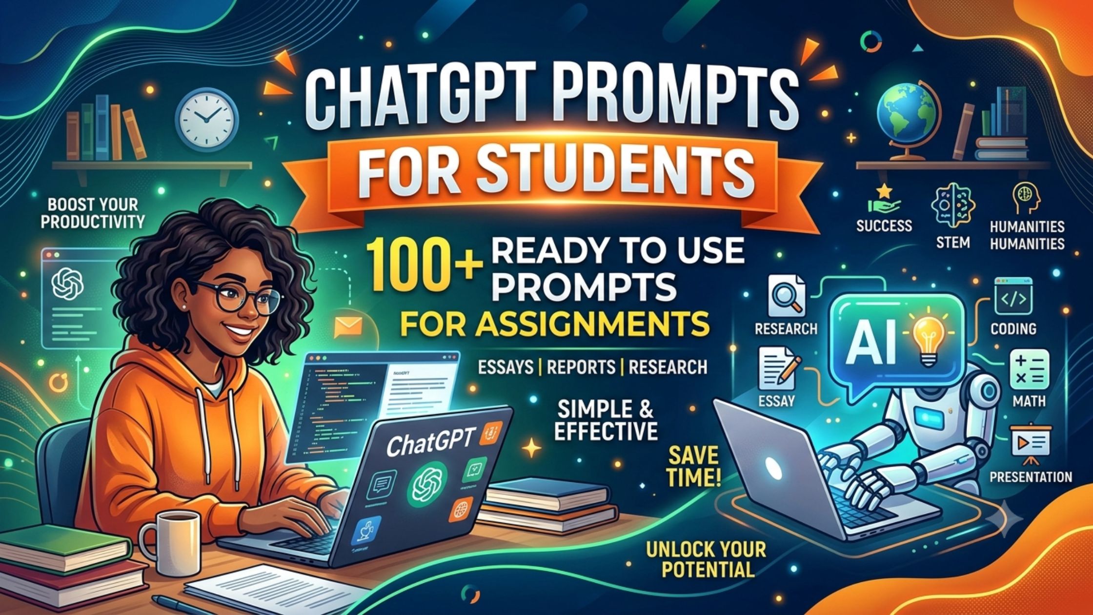 ChatGPT Prompts for Students 100+ Ready to Use Prompts for Assignments